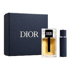 Coffret Dior Homme édition limitée   et vaporisateur de voyage
